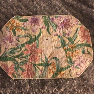 Easter Place Mats Set of Six Near New